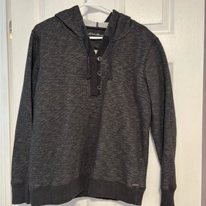 Eddie Bauer gray hoodie